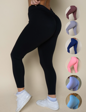 Load image into Gallery viewer, Seamless V Shape Leggings