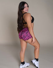 Load image into Gallery viewer, Pink Zebra - Booty Shorts (Full Coverage)