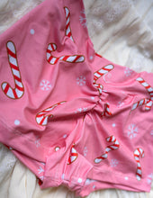 Load image into Gallery viewer, Candy Cane Christmas Special - Booty Shorts
