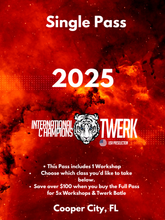 Load image into Gallery viewer, Single Workshop Tickets - USA Twerk Champions
