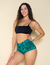 Load image into Gallery viewer, Green Tie Dye - Booty Shorts
