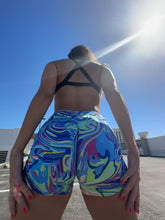 Load and play video in Gallery viewer, Blue Marble - Booty Shorts (Full Coverage)
